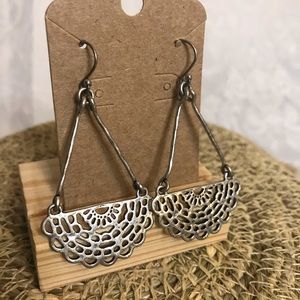 Lucky Brand Silver Dangle Earrings
